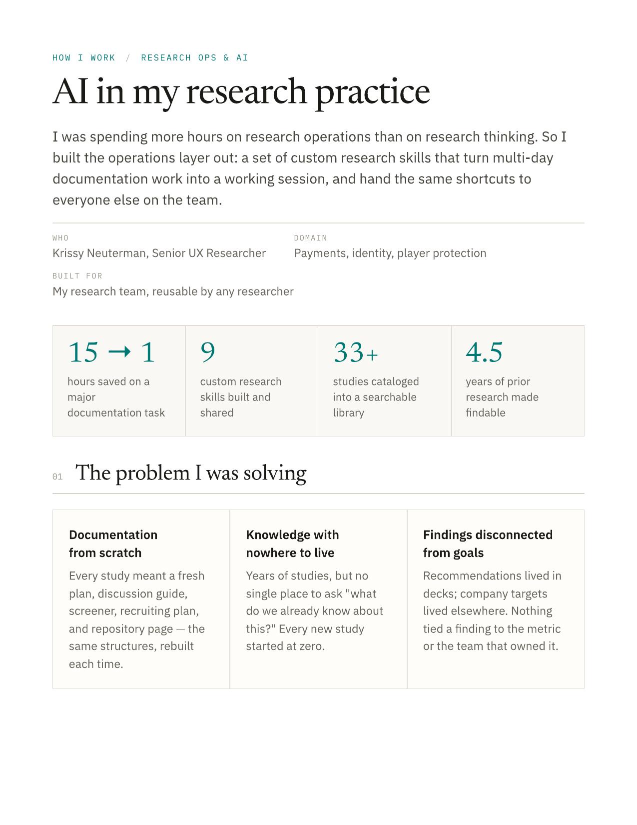 AI-Enhanced Research Workflow